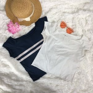 Brandy Melville off the shoulder top bundle